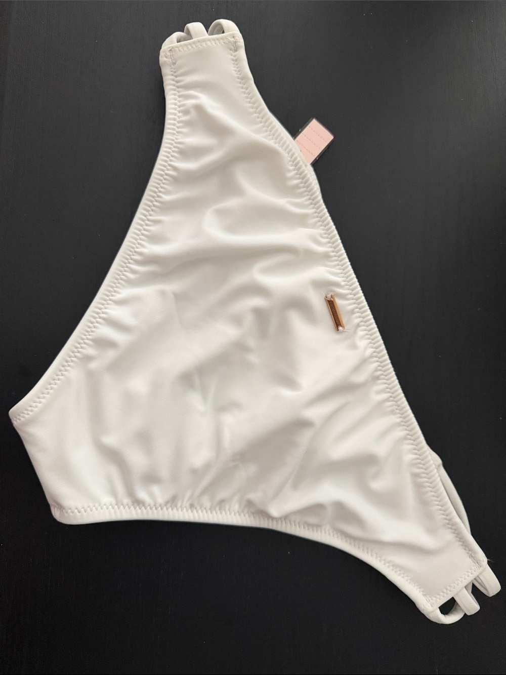 VS White Strappy Bikini Bottom - Picture 2 of 3
